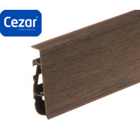 Плинтус пластиковый Cezar Hi Line Prestige ПВХ Hikory Матовый