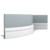 Плінтус поліуретановий гнучкий ORAC SX105F