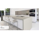Широкоформатна панель HPL Frost White 2409 Morematt