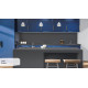Широкоформатна панель HPL Grafite 2633 Morematt