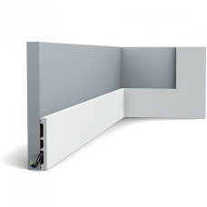 Плінтус поліуретановий гнучкий ORAC SX163F