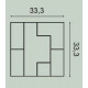 Декоративна 3D панель Orac Decor W103 Cubi