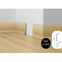 Плинтус МДФ Dollken S-80 flex Чёрный 1144