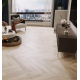 Паркетна дошка Barlinek Дуб Bianco Ялинка (Herringbone) 180